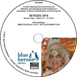 Academic CD Proceedings: SETECEC 2015  (Venice, Italy) :: ISBN 978.88.96.471.34.0 :: DOI 10.978.8896471/340